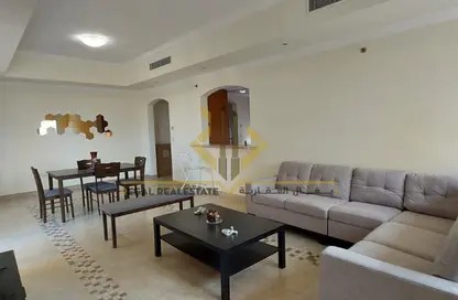 Apartment - 1 Bedroom - 2 Bathrooms for rent in East Porto Drive - Porto Arabia - The Pearl Island - Doha