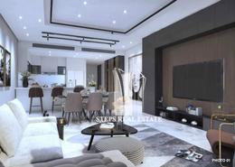 Living / Dining Room image for: Apartment - 1 bedroom - 2 bathrooms for sale in Lusail City - Lusail, Image 1