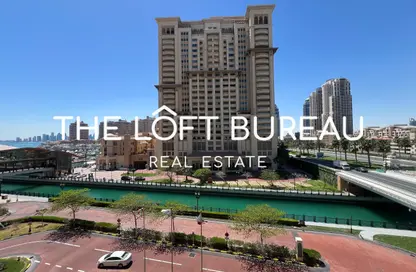 Apartment - 1 Bedroom - 2 Bathrooms for rent in West Porto Drive - Porto Arabia - The Pearl Island - Doha