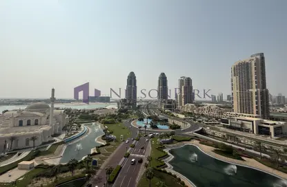 Apartment - 2 Bedrooms - 3 Bathrooms for sale in Tower 7 (Ferrari Tower) - Porto Arabia - The Pearl Island - Doha