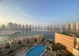 Apartment - 3 bedrooms - 3 bathrooms for rent in Viva East - Viva Bahriyah - The Pearl Island - Doha
