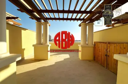 تاون هاوس - غرفة نوم - 2 حمامات للايجار في 18 برج - فيفا بحرية - جزيرة اللؤلؤة - الدوحة