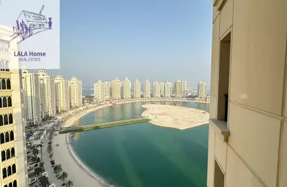 Apartment - 1 Bedroom - 2 Bathrooms for rent in Viva West - Viva Bahriyah - The Pearl Island - Doha
