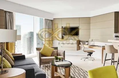 Apartment - 1 Bedroom - 2 Bathrooms for rent in West Bay Tower - West Bay - West Bay - Doha