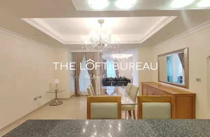 Apartment - 2 Bedrooms - 3 Bathrooms for rent in Viva Central - Viva Bahriyah - The Pearl Island - Doha