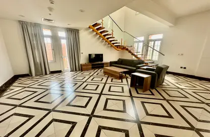 Duplex - 2 Bedrooms - 3 Bathrooms for rent in Artan Residence Apartments Fox Hills 150 - Fox Hills - Lusail