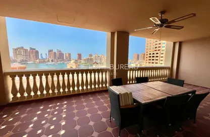 Apartment - 1 Bedroom - 2 Bathrooms for rent in East Porto Drive - Porto Arabia - The Pearl Island - Doha