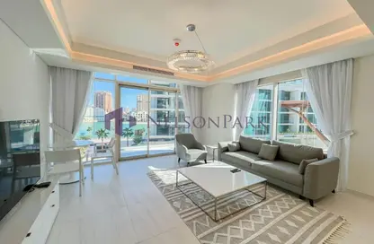 Apartment - 1 Bedroom - 2 Bathrooms for rent in Crystal Residence - Gewan Island - The Pearl Island - Doha