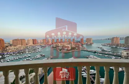 Apartment - 3 Bedrooms - 3 Bathrooms for rent in Piazza Arabia - Porto Arabia - The Pearl Island - Doha