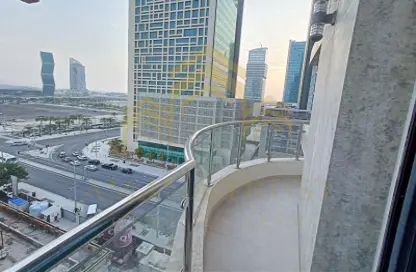 Balcony image for: Apartment - 2 Bedrooms - 3 Bathrooms for sale in Burj Al Marina - Marina District - Lusail, Image 1