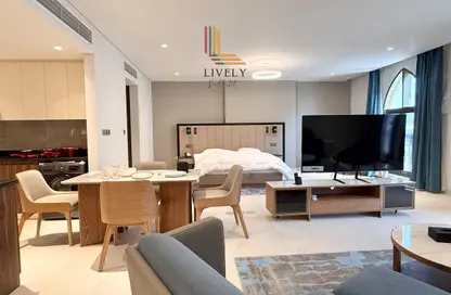 Apartment - Studio - 1 Bathroom for rent in La Plage Centrale - La Plage - The Pearl Island - Doha