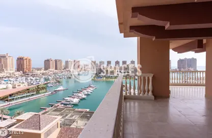 Apartment - 3 Bedrooms - 4 Bathrooms for rent in West Porto Drive - Porto Arabia - The Pearl Island - Doha