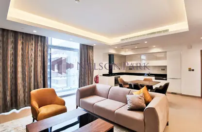 Apartment - 2 Bedrooms - 3 Bathrooms for rent in Burj Al Marina - Marina District - Lusail