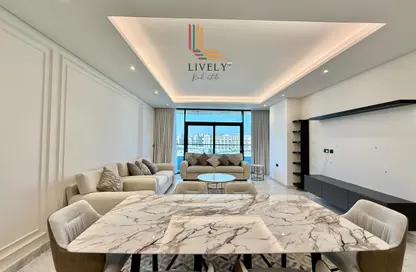 شقة - 2 غرف نوم - 3 حمامات للايجار في مرتفعات مارينا لوسيل - منطقة المارينا - الوسيل