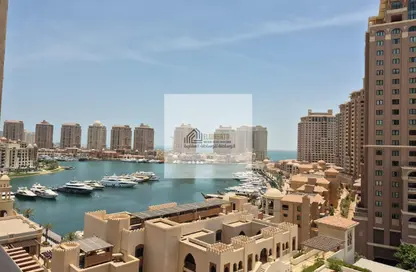 Apartment - 2 Bedrooms - 3 Bathrooms for sale in East Porto Drive - Porto Arabia - The Pearl Island - Doha