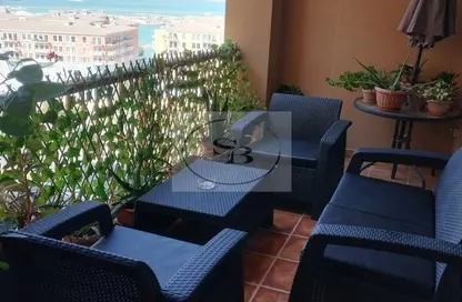 Balcony image for: Apartment - 1 Bedroom - 2 Bathrooms for sale in Tower 13 - Porto Arabia - The Pearl Island - Doha, Image 1