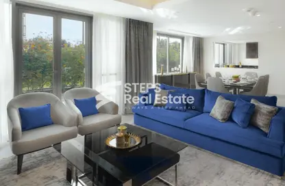 Apartment - 2 Bedrooms - 3 Bathrooms for rent in Chateau - Qanat Quartier - The Pearl Island - Doha