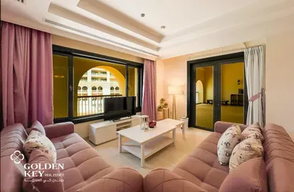 Apartment - 2 Bedrooms - 3 Bathrooms for sale in West Porto Drive - Porto Arabia - The Pearl Island - Doha