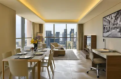 Apartment - 2 Bedrooms - 3 Bathrooms for rent in West Bay Tower - West Bay - West Bay - Doha