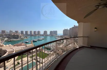 شقة - 3 غرف نوم - 4 حمامات للايجار في وان بورتو ارابيا - بورتو أرابيا - جزيرة اللؤلؤة - الدوحة