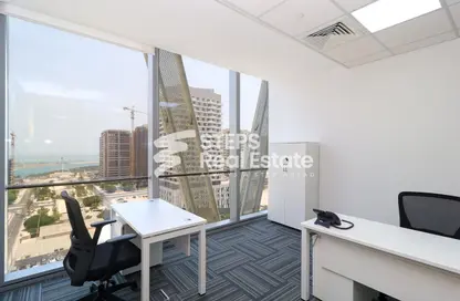 Office image for: Office Space - Studio - 3 Bathrooms for rent in Lusail City - Lusail, Image 1