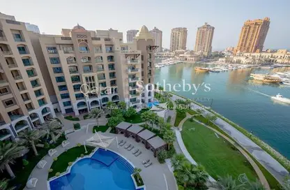 صورة لـ منظر مائي. شقة - 2 غرف نوم - 3 حمامات للبيع في جزيرة اللؤلؤة - الدوحة ، صورة رقم 1