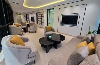 مساحات مكتبية - استوديو - 2 حمامات للايجار في برج وست باي - الخليج الجنوبي - الخليج الغربي - الدوحة