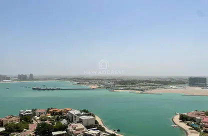 (بنتهاوس  (روف - 2 غرف نوم - 3 حمامات للايجار في دانة قطر - بورتو أرابيا - جزيرة اللؤلؤة - الدوحة