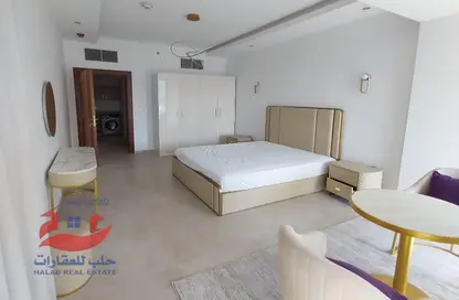 Apartment - 1 Bedroom - 2 Bathrooms for rent in Seef Lusail Tower 1 - Seef Lusail - Lusail City - Lusail