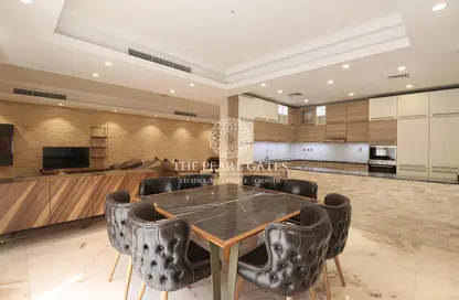 Dining Room image for: Villa - 4 Bedrooms - 5 Bathrooms for rent in Mamoura 18 - Al Maamoura - Doha, Image 1