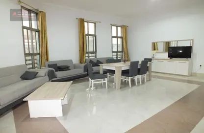 Living / Dining Room image for: Villa - 5 Bedrooms - 4 Bathrooms for rent in Al Thumama - Al Thumama - Doha, Image 1