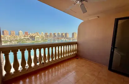 Apartment - 2 Bedrooms - 3 Bathrooms for rent in East Porto Drive - Porto Arabia - The Pearl Island - Doha