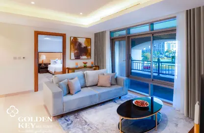 Apartment - 3 Bedrooms - 5 Bathrooms for rent in Abraj Bay - Abraj Quartiers - The Pearl Island - Doha