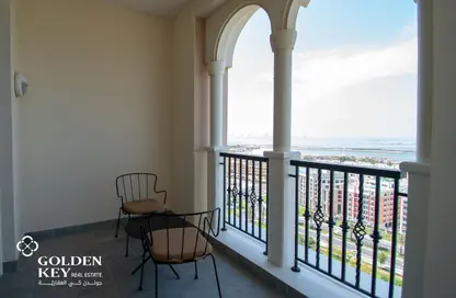 Apartment - 1 Bedroom - 2 Bathrooms for rent in Viva West - Viva Bahriyah - The Pearl Island - Doha