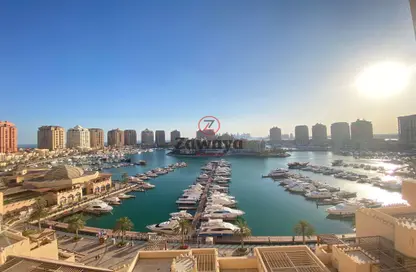 Apartment - Studio - 1 Bathroom for rent in West Porto Drive - Porto Arabia - The Pearl Island - Doha