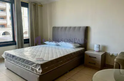 Apartment - Studio - 1 Bathroom for rent in Tower 19 - Porto Arabia - The Pearl Island - Doha