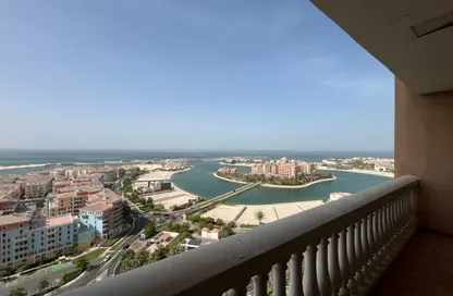 Apartment - 2 Bedrooms - 2 Bathrooms for rent in East Porto Drive - Porto Arabia - The Pearl Island - Doha