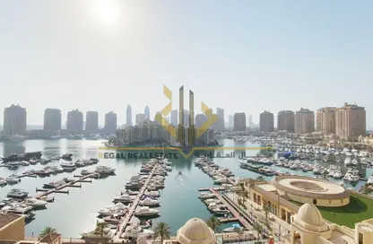 Apartment - 2 Bedrooms - 3 Bathrooms for sale in West Porto Drive - Porto Arabia - The Pearl Island - Doha