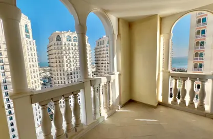 شقة - 2 غرف نوم - 3 حمامات للايجار في فيفا بحرية شرق - فيفا بحرية - جزيرة اللؤلؤة - الدوحة