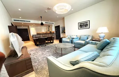 Apartment - 2 Bedrooms - 3 Bathrooms for rent in Marina Tower 02 - Marina District - Lusail