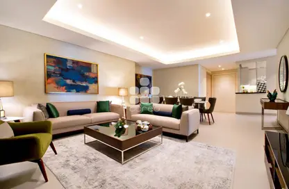 Apartment - 2 Bedrooms - 3 Bathrooms for rent in Abraj Bay - Abraj Quartiers - The Pearl Island - Doha