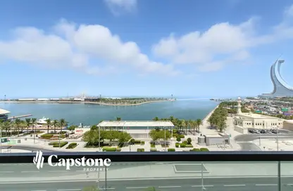 Apartment - 2 Bedrooms - 4 Bathrooms for rent in Lusail Marina Heights - Marina District - Lusail
