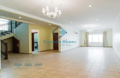 Empty Room image for: Villa - 3 Bedrooms - 5 Bathrooms for rent in Wadi Al Shaheeniya Street - Ain Khaled - Doha, Image 1