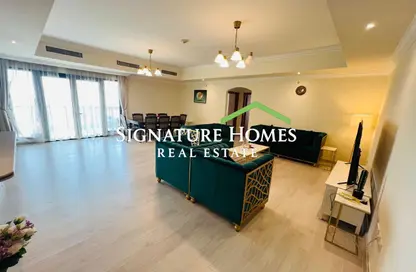 شقة - 2 غرف نوم - 3 حمامات للبيع في طريق بورتو الشرقي - بورتو أرابيا - جزيرة اللؤلؤة - الدوحة