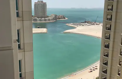 شقة - غرفة نوم - 2 حمامات للايجار في فيفا سنترال - فيفا بحرية - جزيرة اللؤلؤة - الدوحة