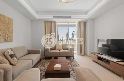 Apartment - 2 Bedrooms - 4 Bathrooms for rent in Gewan Island - The Pearl Island - Doha