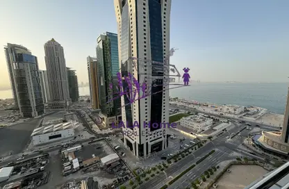 Apartment - 2 Bedrooms - 3 Bathrooms for rent in West Bay Tower - West Bay - West Bay - Doha