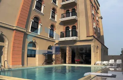 Pool image for: Apartment - 1 Bedroom - 2 Bathrooms for sale in Seville Residence - Fox Hills - Lusail, Image 1