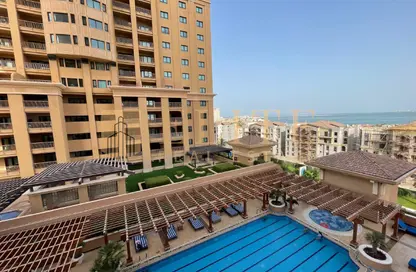 شقة - غرفة نوم - 2 حمامات للايجار في برج بورتو ارابيا 2 - بورتو أرابيا - جزيرة اللؤلؤة - الدوحة