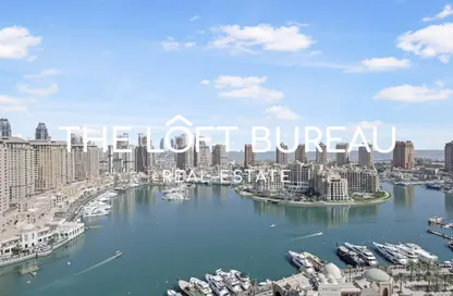 Apartment - 2 Bedrooms - 3 Bathrooms for rent in West Porto Drive - Porto Arabia - The Pearl Island - Doha